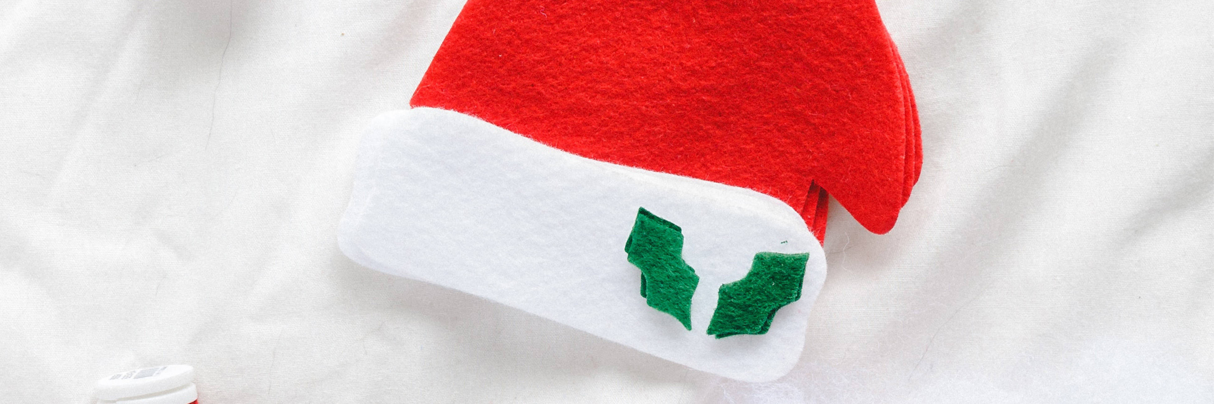 knutsel jouw eigen kerstman-trekpop