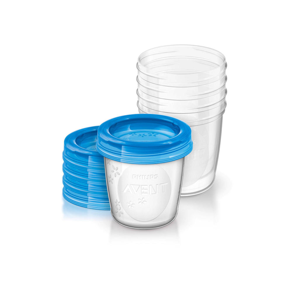 Philips AVENT Bewaarbeker voor moedermelk (5 stuks) SCF619/05