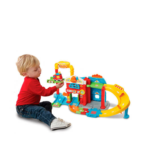 Vtech Toet Auto's Brandweerkazerne Speelvoertuig