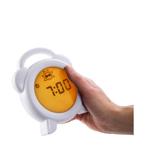 Alecto BC-100 slaaptrainer nachtlampje en wekker Wit