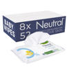 Neutral babydoekjes Parfumvrij - 8 x 52 stuks