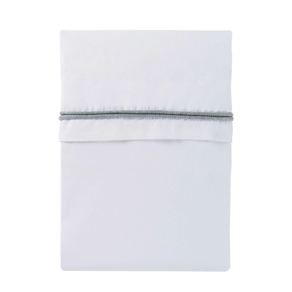 Baby's Only baby ledikantlaken 120x150 cm wit/licht grijs