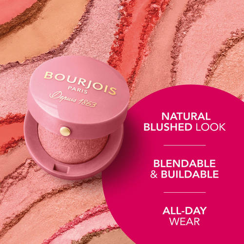 Bourjois Little Round Pot Blush 33 Lilas d'Or | Blush van