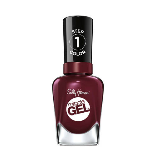 Sally Hansen Miracle Gel nagellak - 479 Wine Stock Rood