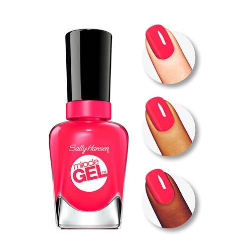 Sally Hansen Miracle Gel nagellak Pink Tank 220 Roze