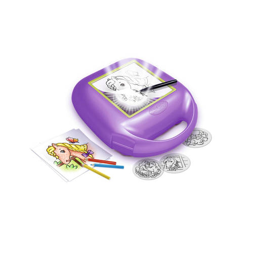 Ravensburger Xoomy compact sparkly horses Tekenkoffer