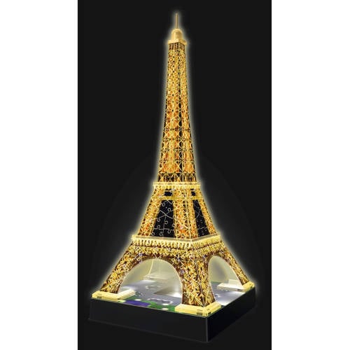 Ravensburger eiffeltoren nachteditie 3D puzzel 216 stukjes