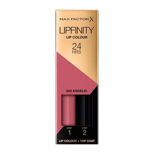 Max Factor Lipfinity Lip Colour 2-step Long Lasting lippenstift 020 Angelic Roze