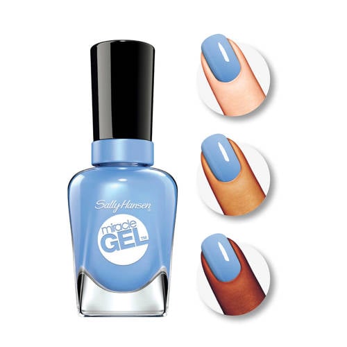 Sally Hansen Miracle Gel nagellak 370 Sugar Fix Blauw