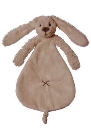 konijn richie knuffeldoekje - 25 cm