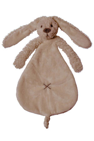 konijn richie knuffeldoekje - 25 cm