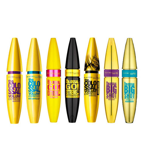 Maybelline New York The Colossal Volum' Express Smoky Eyes mascara Black Zwart
