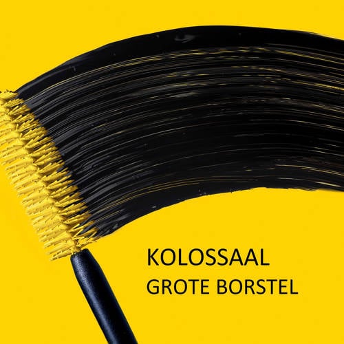 Maybelline New York The Colossal waterproof mascara Black Zwart