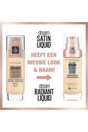 thumbnail: Maybelline New York Dream Radiant Liquid Foundation - 10 Porcelain Ivory