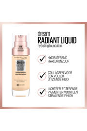 thumbnail: Maybelline New York Dream Radiant Liquid Foundation - 10 Porcelain Ivory