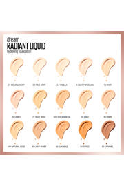 thumbnail: Maybelline New York Dream Radiant Liquid Foundation - 45 Light Honey