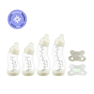Babypakket voor Newborn - Inclusief Babyflessen & Fopspenen, waarvan 1 Glow in the Dark- Geschikt als cadeau