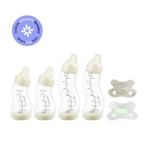 Babypakket voor Newborn - Inclusief Babyflessen & Fopspenen, waarvan 1 Glow in the Dark- Geschikt als cadeau