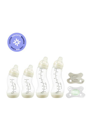 Babypakket voor Newborn - Inclusief Babyflessen & Fopspenen, waarvan 1 Glow in the Dark- Geschikt als cadeau