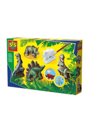 Gieten en schilderen - Dino's