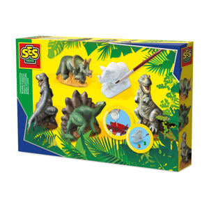 Gieten en schilderen - Dino's