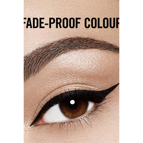 Rimmel London Glam'Eyes Professional Liquid Eyeliner Black Glamour Zwart