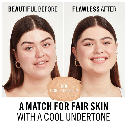 Rimmel London Match Perfection Foundation 010 Light Porcelain Beige