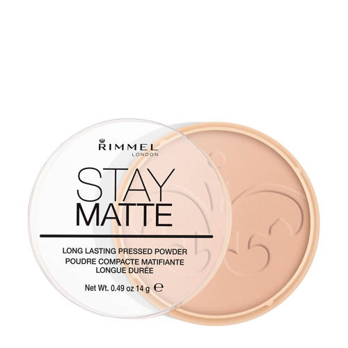 Rimmel London Stay Matte Pressed Powder Cashmere Beige Make-up poeder