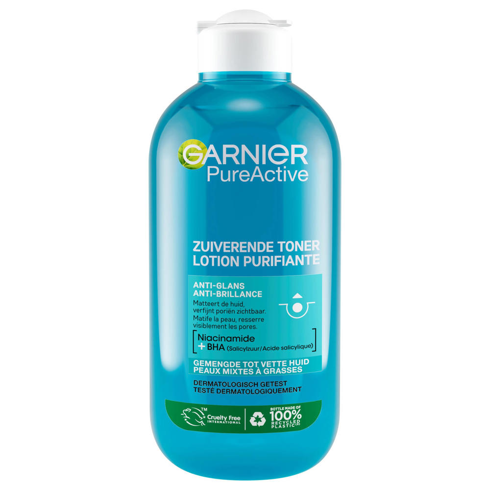 Garnier Skinactive Skin Naturals Pure Active gezichtstonic - 200 ml