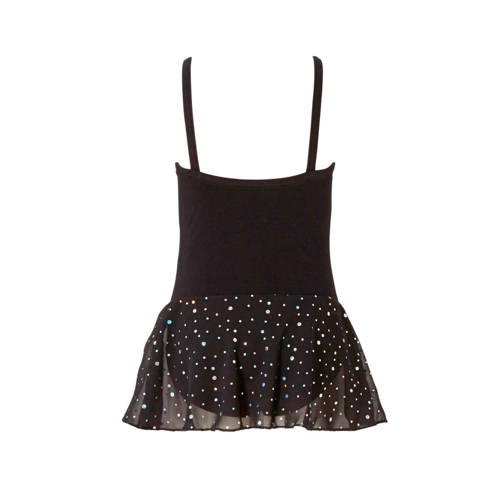 Papillon balletpak zwart Balletpakje Meisjes Katoen Ronde hals