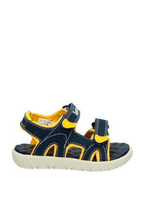 Perkins Row  sandalen donkerblauw/geel