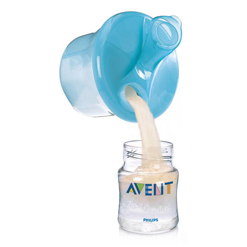 Philips Avent Reisbox voor Melkpoeder SCF135 06 Melkpoederdoos Transparant