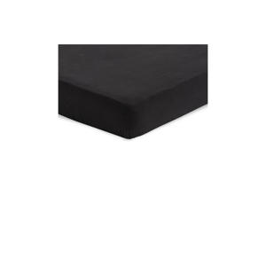 katoenen hoeslaken ledikant 60x120cm zwart