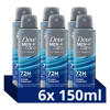 Dove Men+Care Advanced Clean Comfort anti-transpirant deodorant spray - 6 x 150 ml