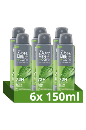 Extra Fresh anti-transpirant deodorant spray - 6 x 150 ml