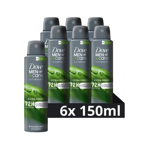 Dove Men+Care Advanced Extra Fresh anti-transpirant deodorant spray - 6 x 150 ml