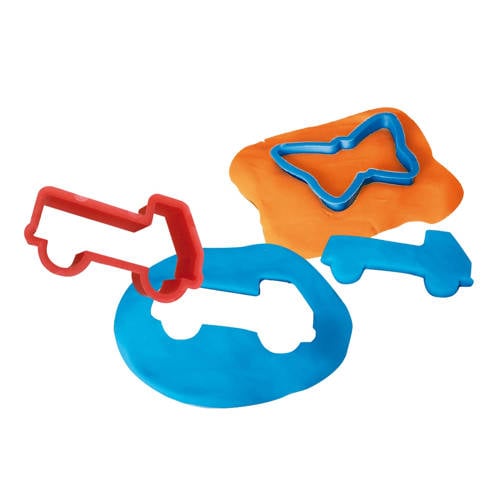 SES Klei mania 8 x 90 g met vormpjes | Klei van SES