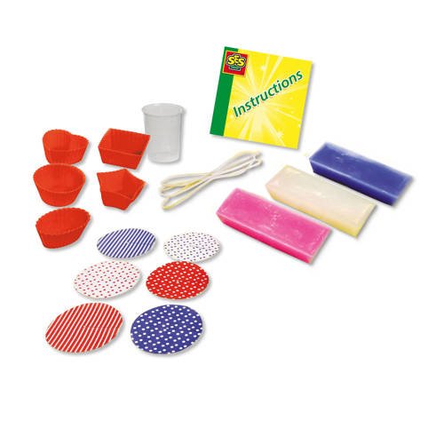 SES Geurkaarsen gieten Gips giet product | Gips giet product van SES