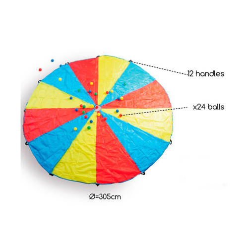 BS Toys Parachute Buitenspeelgoed | Buitenspeelgoed van