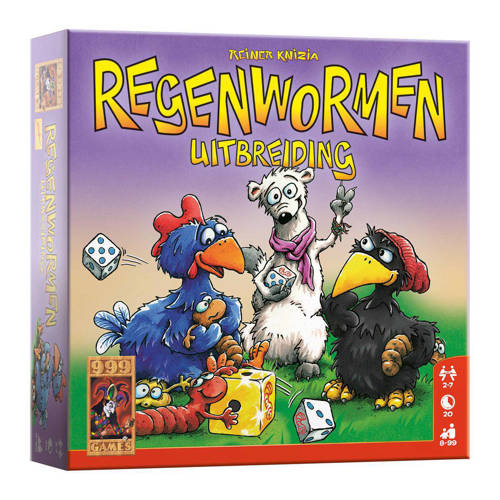 999 Games regenwormen uitbreidingsspel | Uitbreidingsspel van 999 Games
