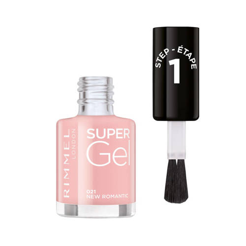 Rimmel London SuperGel gel nagellak 021 New Romantic Roze