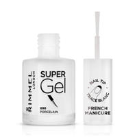 thumbnail: Rimmel London SuperGel French Manicure nail tip whitener - 090 Porcelain