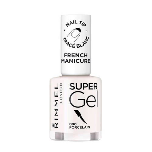 Rimmel London SuperGel French Manicure nail tip whitener Nagellak Transparant