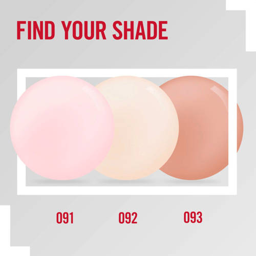 Rimmel London SuperGel French Manicure super gel french manicure 091 English Rose Nagellak Roze