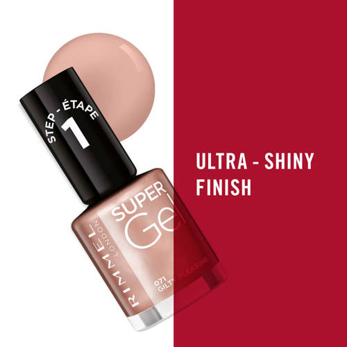 Rimmel London SuperGel Gel nagellak 071 Guilty Pleasure Roze