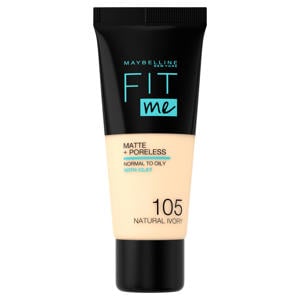 Matte + Poreless liquid foundation - 105 Natural Ivory