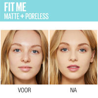 thumbnail: Maybelline New York Fit me Matte + Poreless liquid foundation - 110 Porcelain