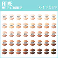 thumbnail: Maybelline New York Fit me Matte + Poreless liquid foundation - 110 Porcelain