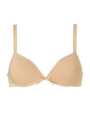 voorgevormde tienerbh beige