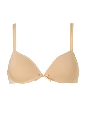 voorgevormde tienerbh beige